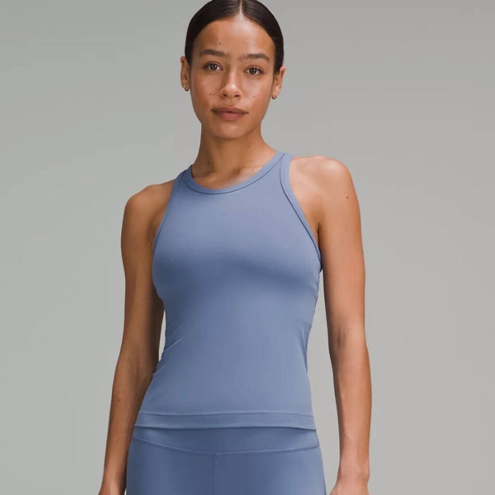 lululemon Align™ Waist-Length Racerback Tank Top Oasis Blue Size 14